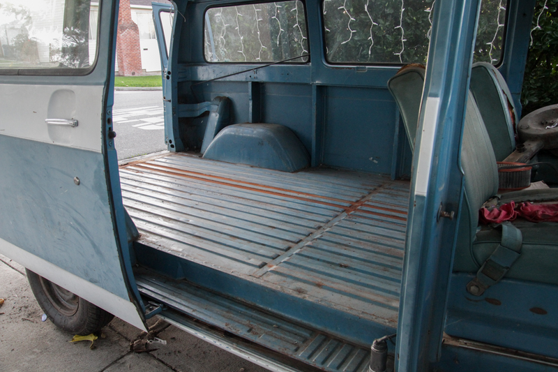 My plan is to sandblast the rust and prime the areas.